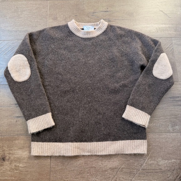 Carolina Zapf Other - 6Y 100% Pure Cashmere Carolina Zapf Kids' Brown and Cream Sweater